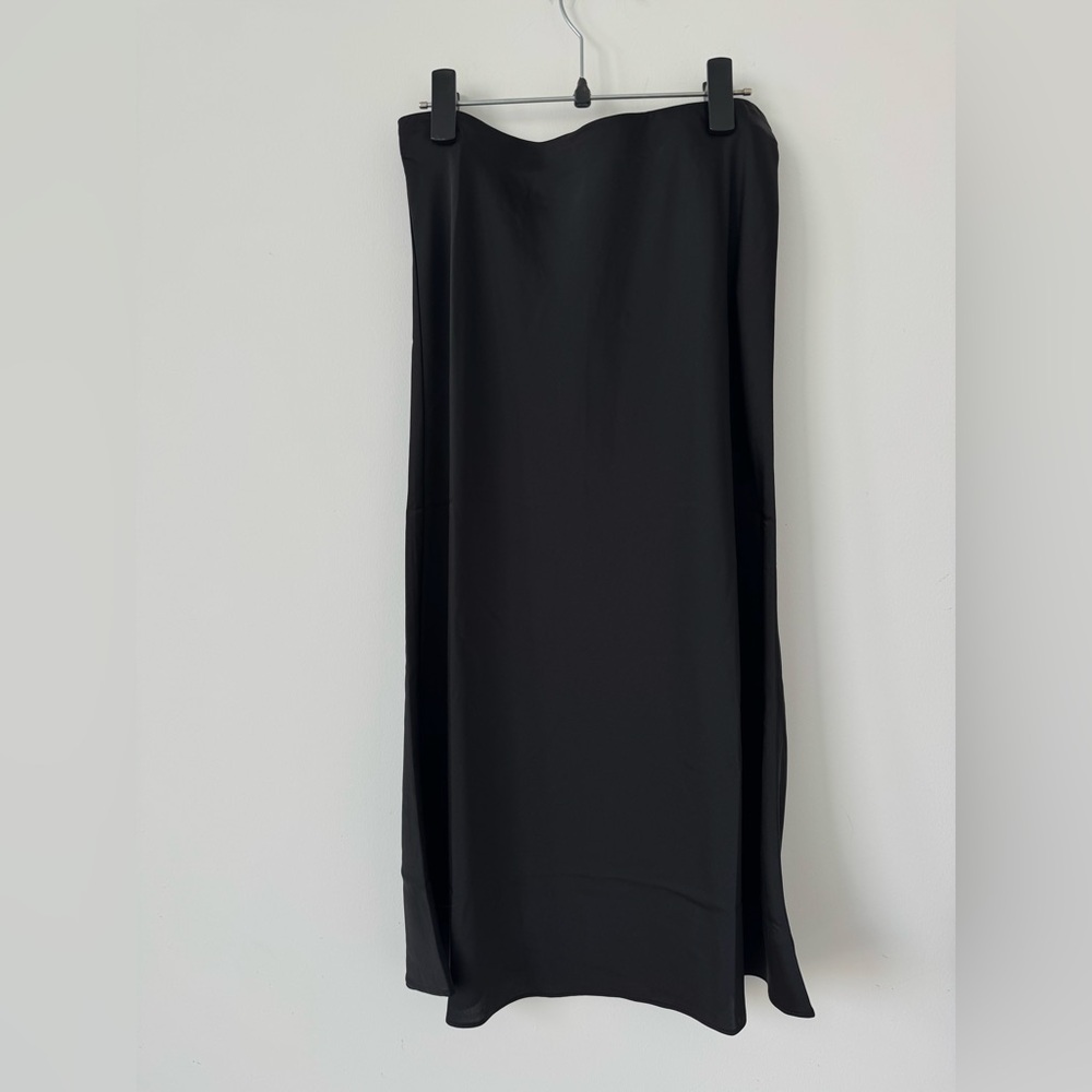 J.Crew Midi Silk Classic Skirt